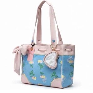 Juicy Couture "Cherry Gelato Daydreamer" tote , Drawstring and Cardholder set(3)